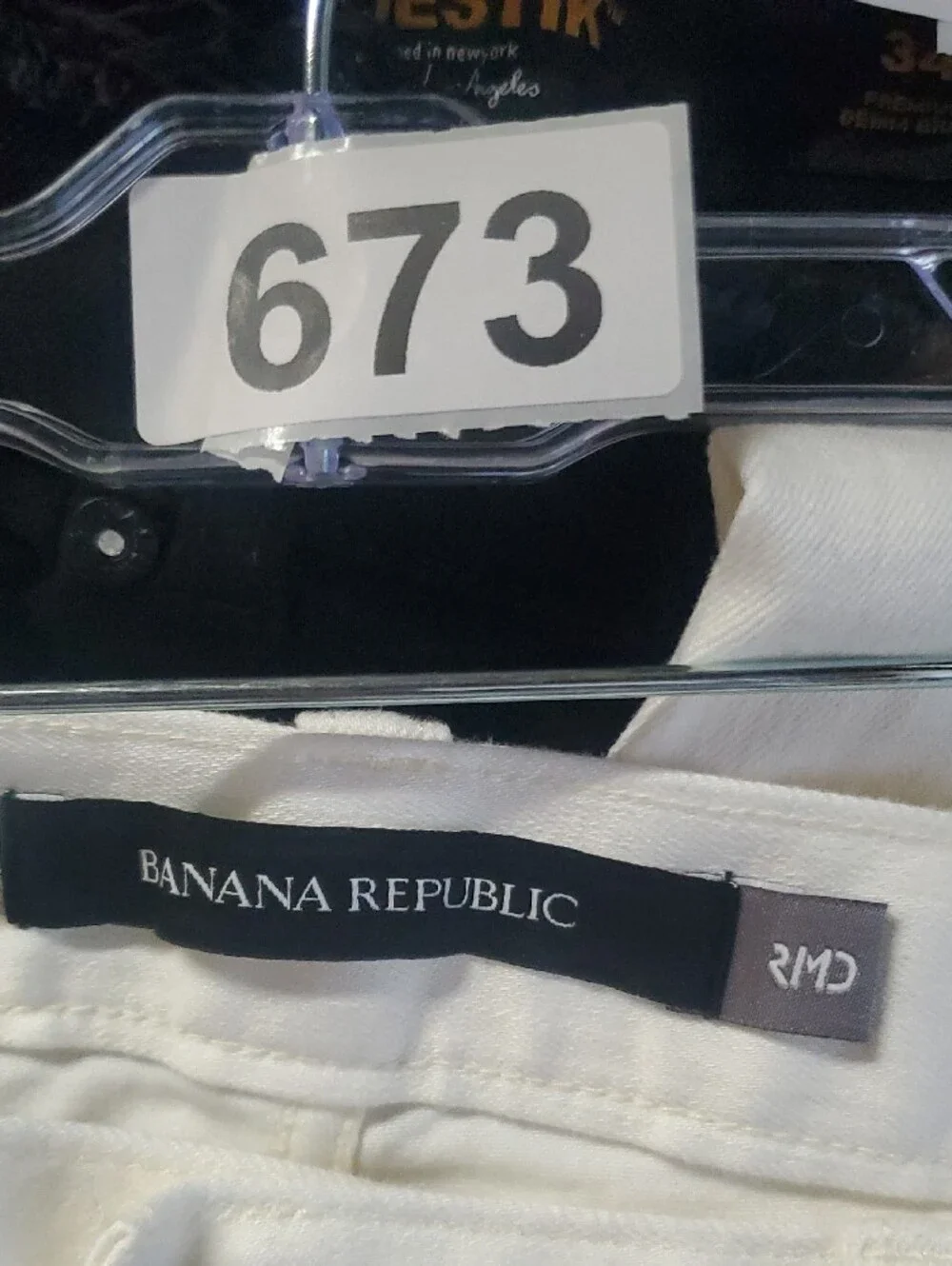 Banana Republic Men's Slim Skinny Jeans in Cream 33w 32L